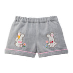 Chieco Saku Season Colour Grey Wool Shorts