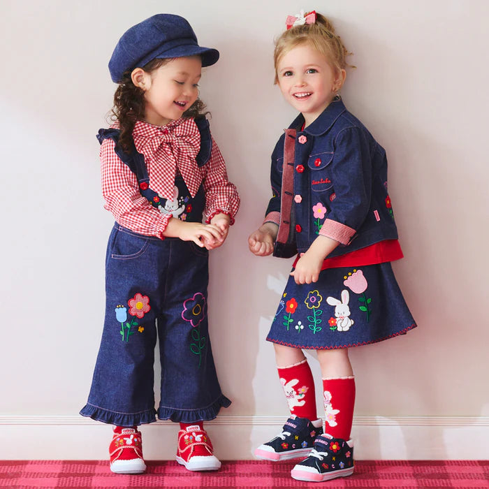 Chieco the Painter Denim Adventure Skirt