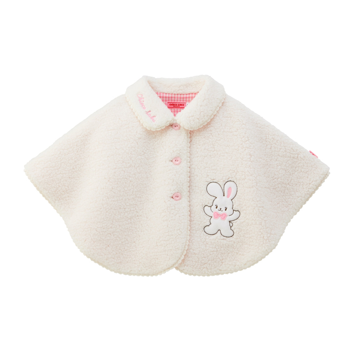 Chieco Saku Fluffy Fleece Cape