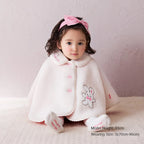 Chieco Saku Fluffy Fleece Cape