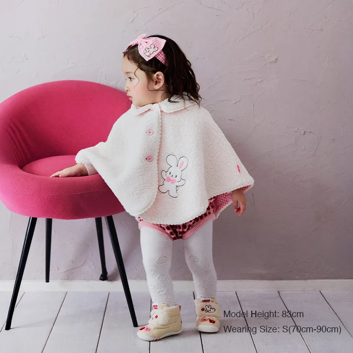 Chieco Saku Fluffy Fleece Cape