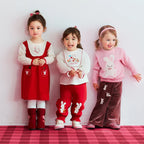 Chieco Saku Red Collection Embroidered Sweatshirt