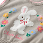 Chieco Saku Season Colour Grey Intarsia Knitted Vest