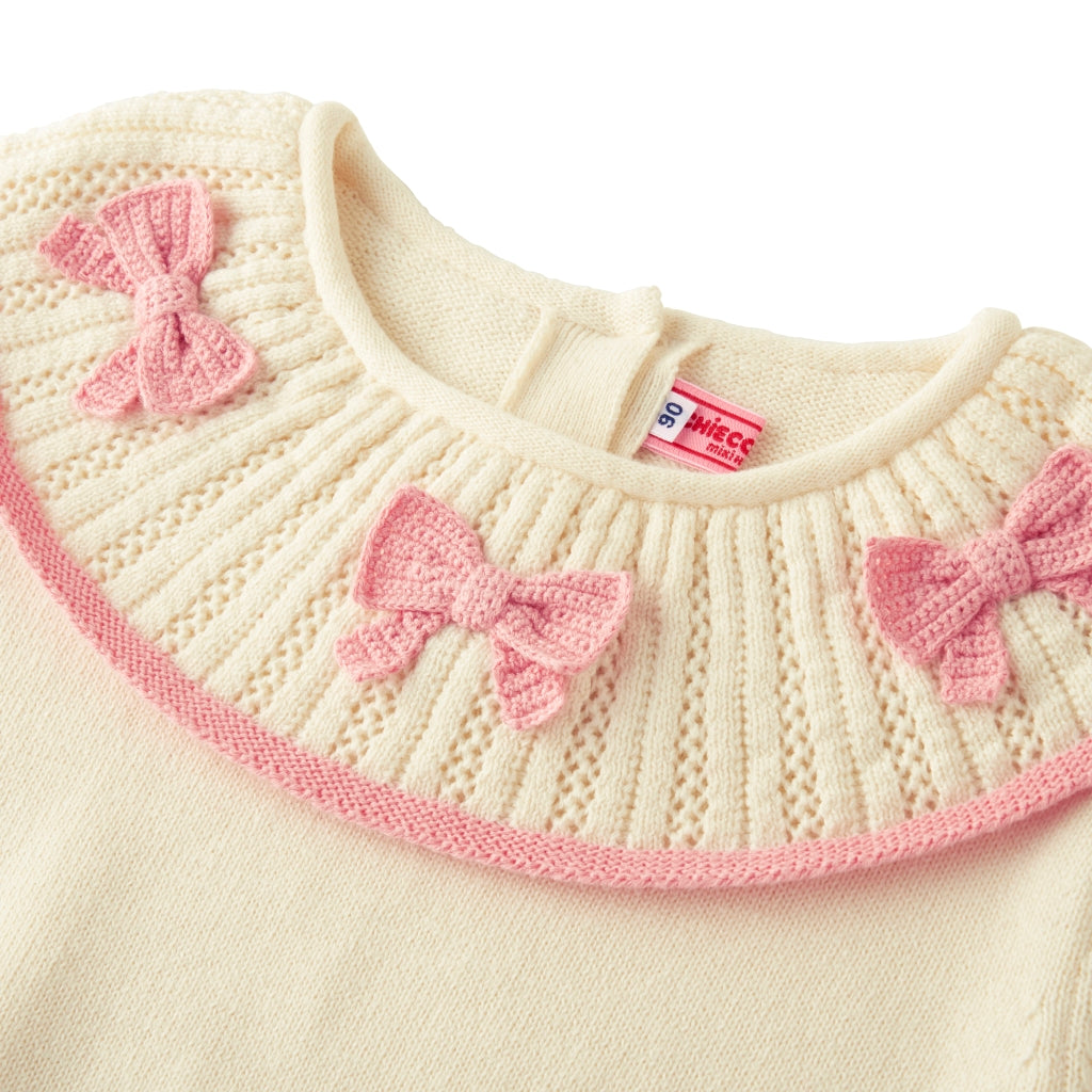 Chieco Saku Ribbon Chic Sweater