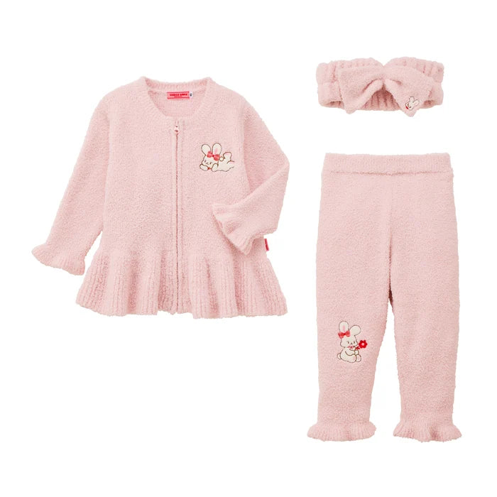 CHIECO SAKU Fluffy 3-Piece Loungewear Set