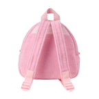 Chieco Saku Pink Check Chenille Rucksack