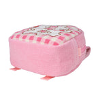 Chieco Saku Pink Check Chenille Rucksack