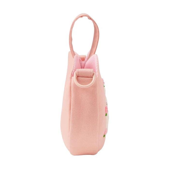 Chieco Saku Crystal Bead Heart-Shaped Shoulder Bag