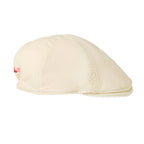 Chieco Saku White Snow Corduroy Newsboy Cap