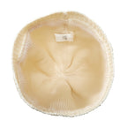 Chieco Saku Pom-Pom Floral Knitted Hat