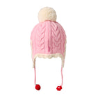 Chieco Saku Season Colour Grey Cable-Knit Hood
