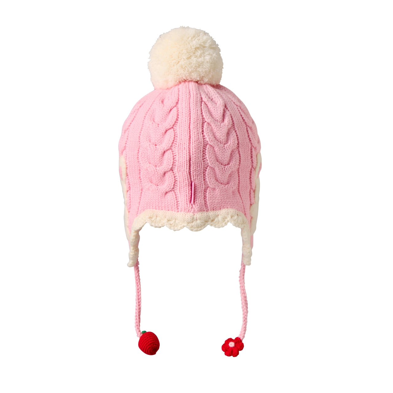 Chieco Saku Season Colour Grey Cable-Knit Hood