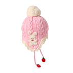 Chieco Saku Season Colour Grey Cable-Knit Hood