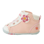 Sketch-Inspired Floral First Shoes