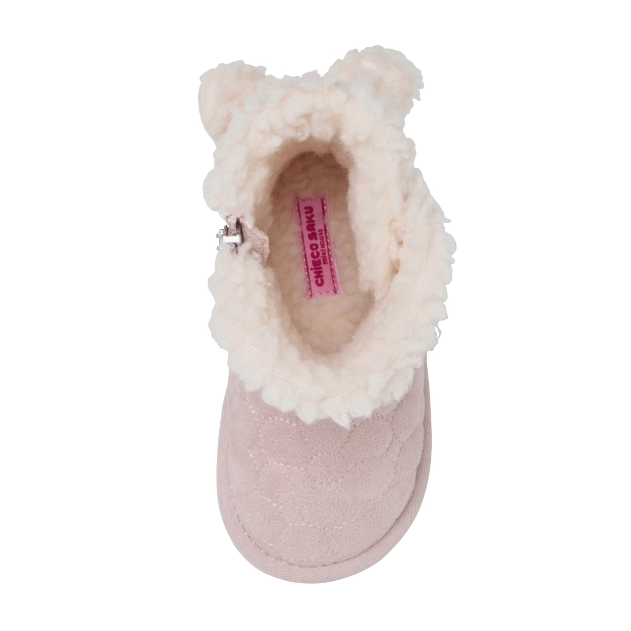 Flower Quilted Mouton Boots