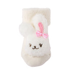 Chieco Saku Fluffy Motif Baby Socks