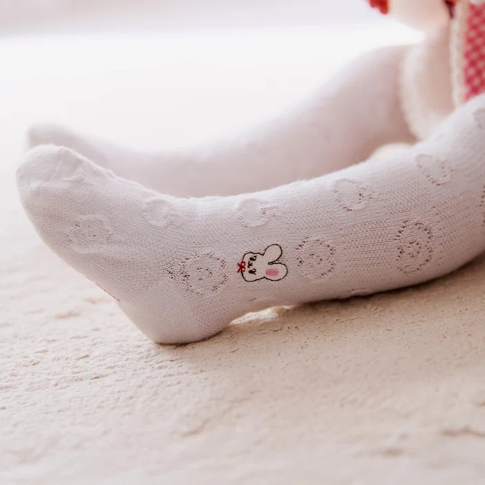 Chieco Saku Raised Floral Knit Tights