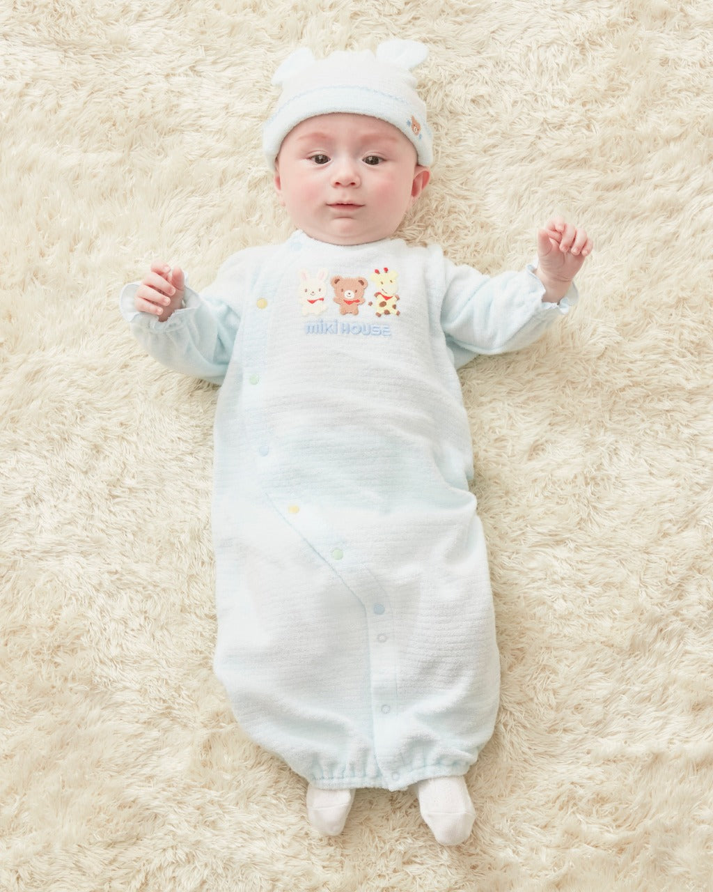 Untwisted Yarn Pile Two Way Coverall
