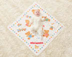 Cotton Gauze Baby Bath Towel with Height Monitor