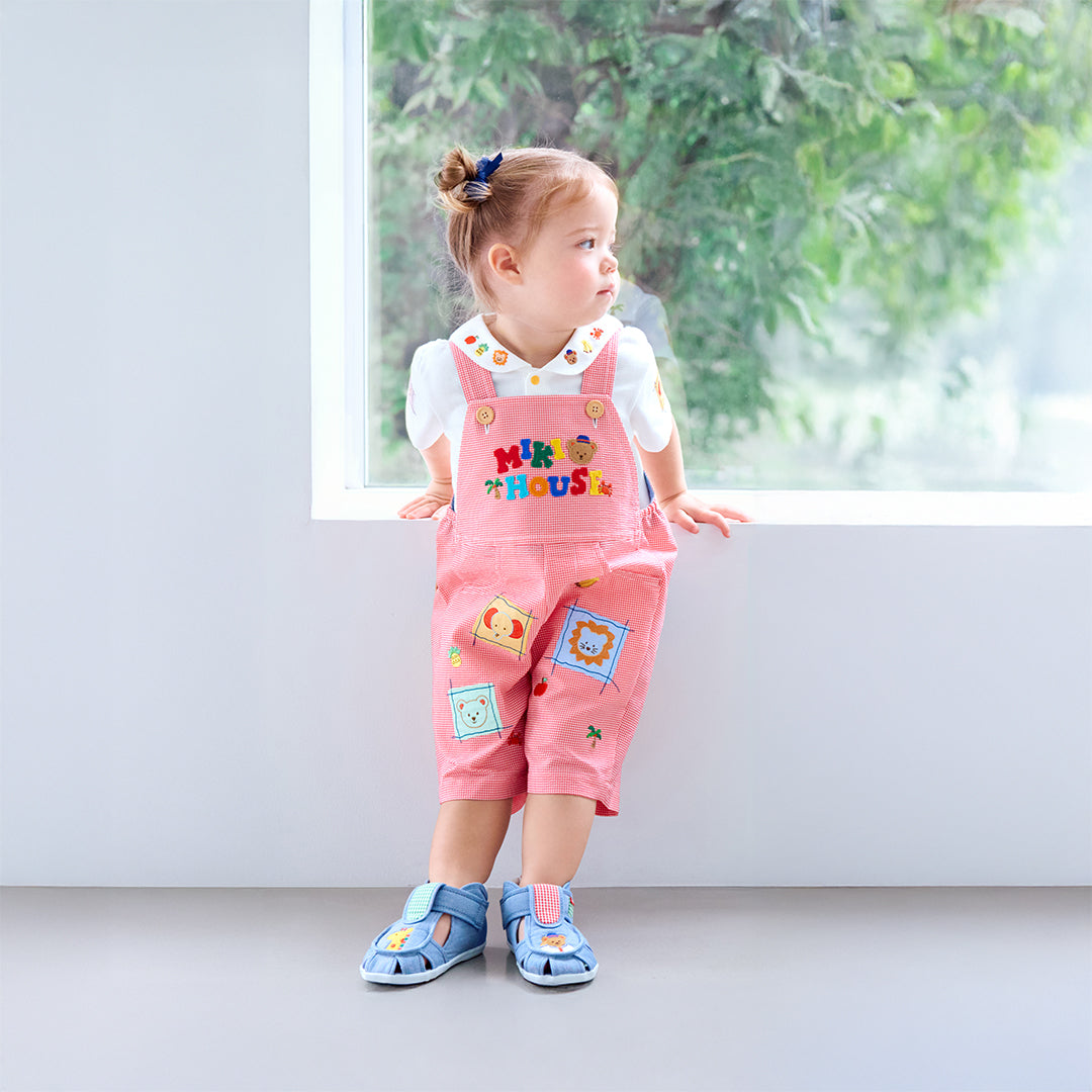 Classic MIKI HOUSE Bear Sailor Overalls