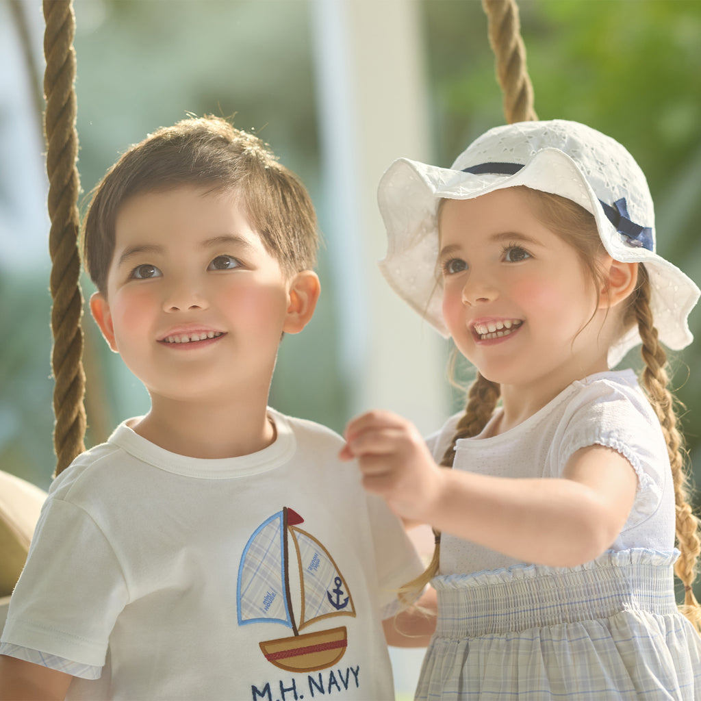 Yacht Embroidered T-Shirt