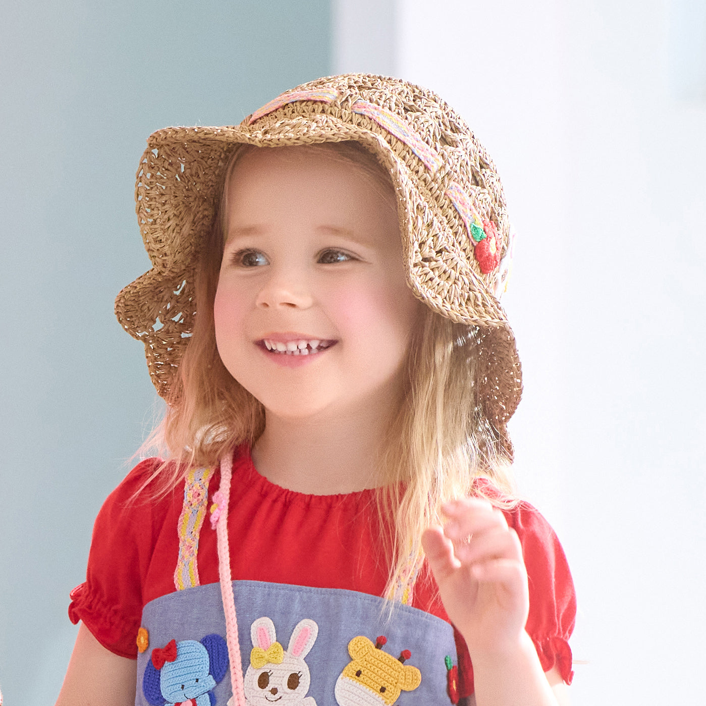 Usako's Garden Straw-Style Hat