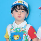 Pucchi Retro Game Color-Block Polo Shirt