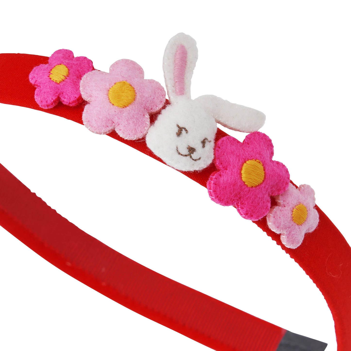 Chieco's Charming Bunny & Floral Headband