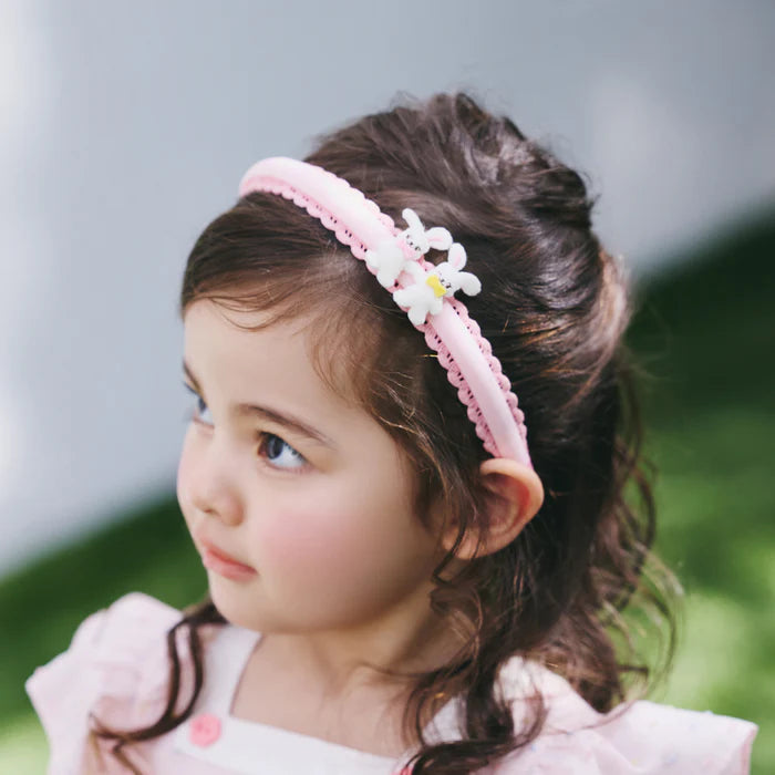 CHIECO SAKU Water Gem Collection Lace & Character Motif Headband