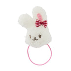 Chieco Saku Season Colour Grey Fluffy Hair Tie