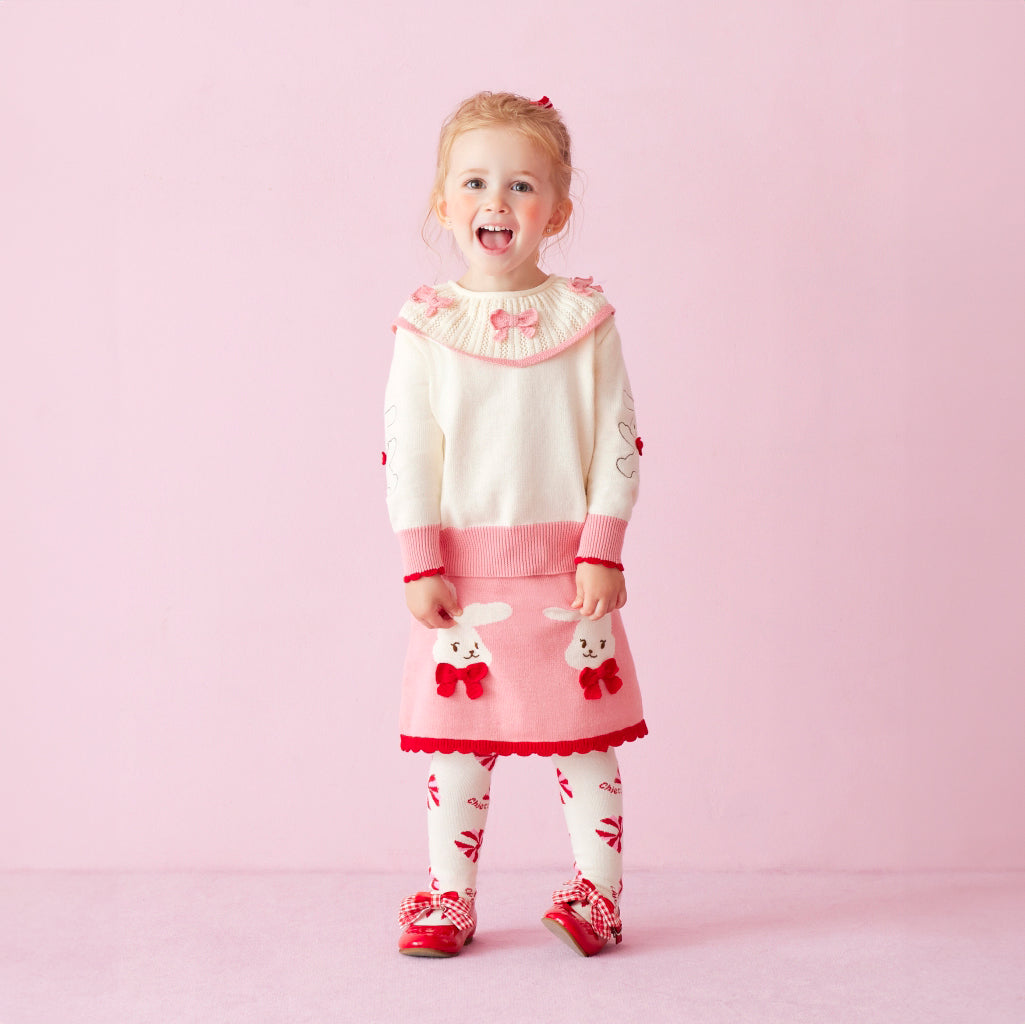 Chieco Saku Ribbon Chic Sweater