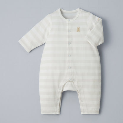 West Indian Sea Island Cotton Stripy Onesie (Gold Label series)