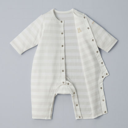 West Indian Sea Island Cotton Stripy Onesie (Gold Label series)