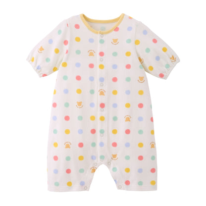 Multi-colour Dot Newborn Romper