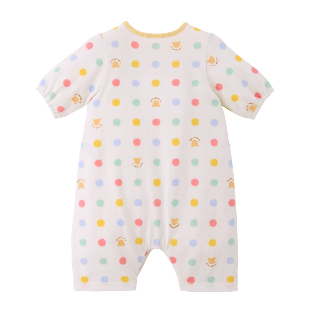 Multi-colour Dot Newborn Romper