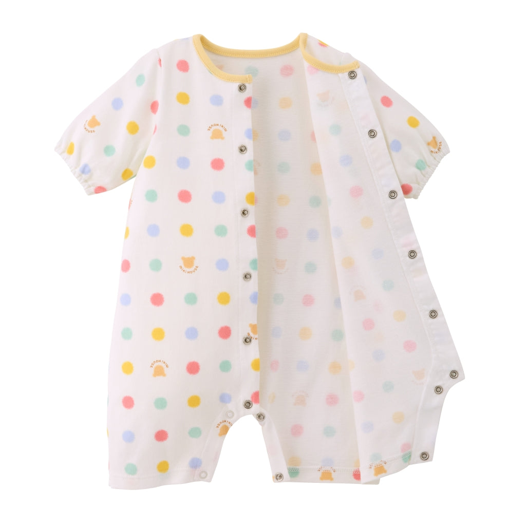 Multi-colour Dot Newborn Romper