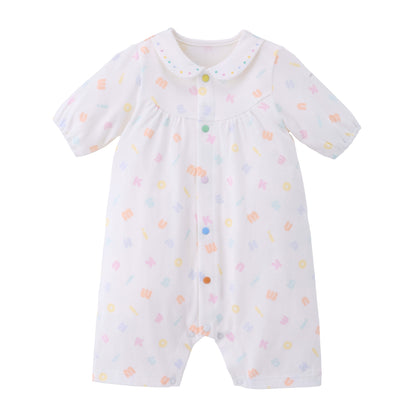 Pastel Hug Baby Romper