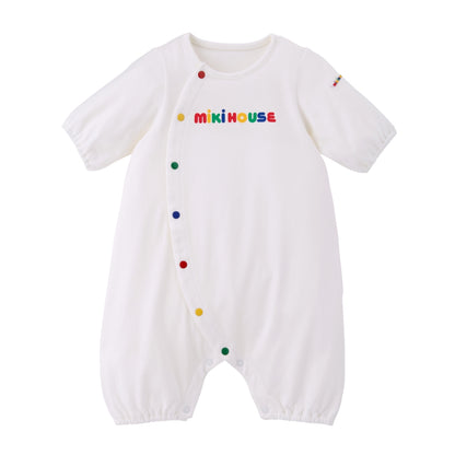 Multi-colour Logo Newborn Romper