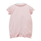 West Indian Sea Island Cotton Frill Collar Onesie (Gold Label series)