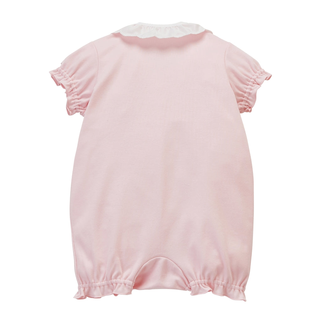 West Indian Sea Island Cotton Frill Collar Onesie (Gold Label series)