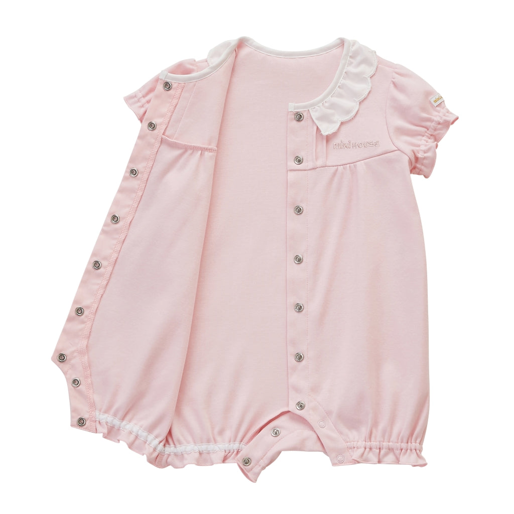 West Indian Sea Island Cotton Frill Collar Onesie (Gold Label series)