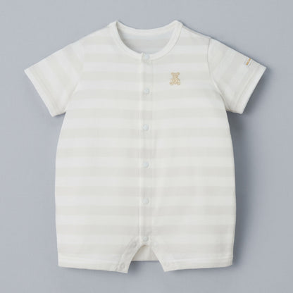 West Indian Sea Island Cotton Stripy Onesie (Gold Label series)