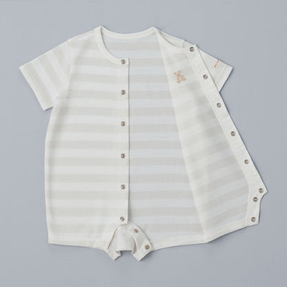 West Indian Sea Island Cotton Stripy Onesie (Gold Label series)