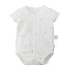 Pureveil Short Sleeve Front Opening Mesh Bodysuit