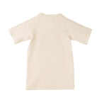 GOTS Organic Cotton Wrap-Front Short Baby Undershirt