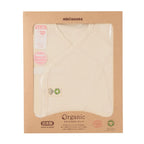 GOTS Organic Cotton Wrap-Front Baby Undersuit