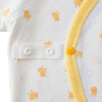 PUREVEIL All-Over Print Ribbed Baby Romper Vest