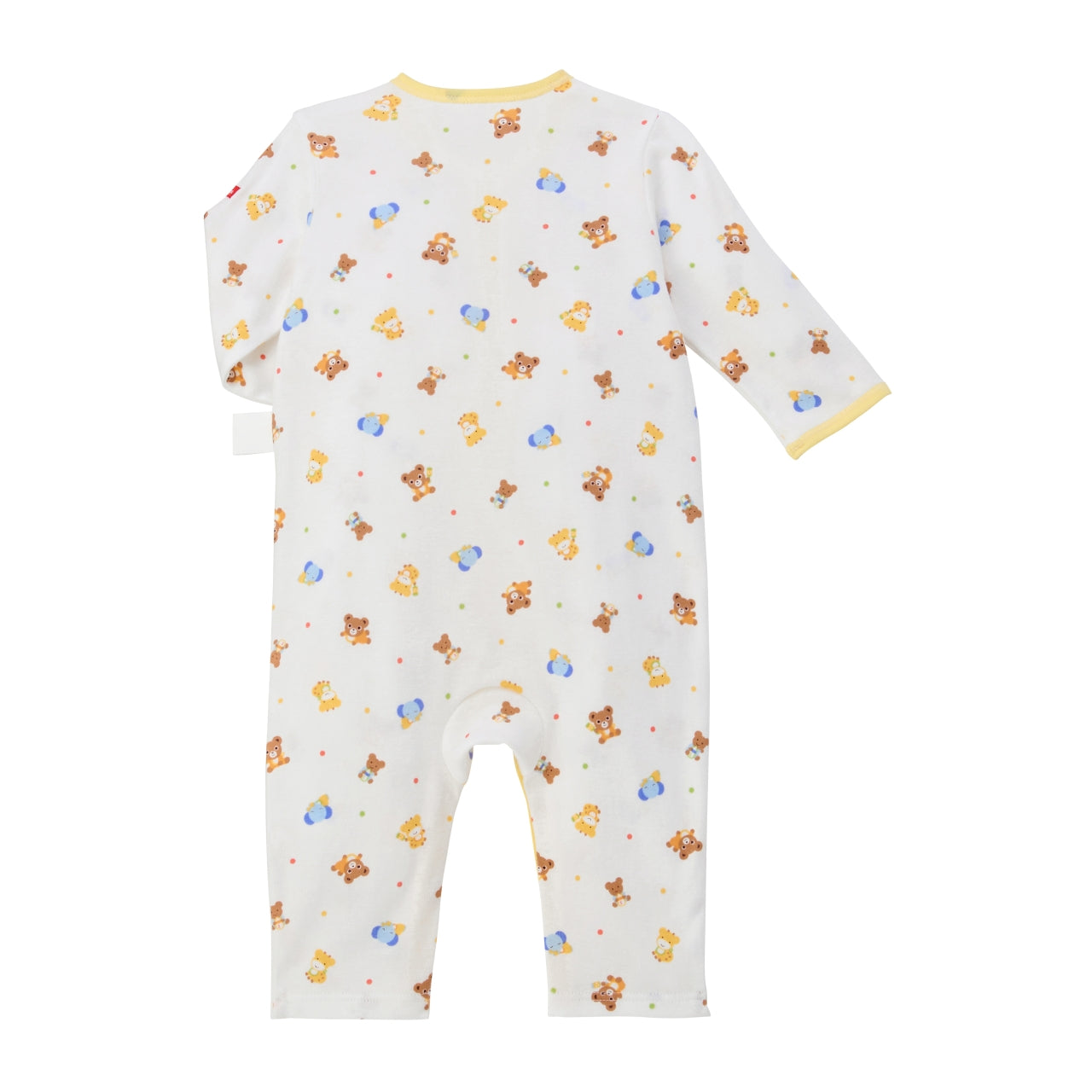 Pucchi & Car Print Front-Opening Baby Bodysuit