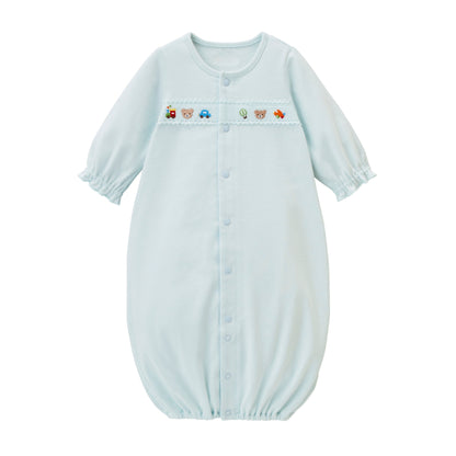 Versatile Two-Way Coverall for Tiny Tots