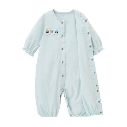 Versatile Two-Way Coverall for Tiny Tots